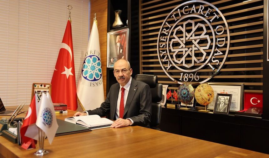 Kayseri Ticaret Odası Başkanı Ömer Gülsoy’dan Ahilik Haftası Mesajı