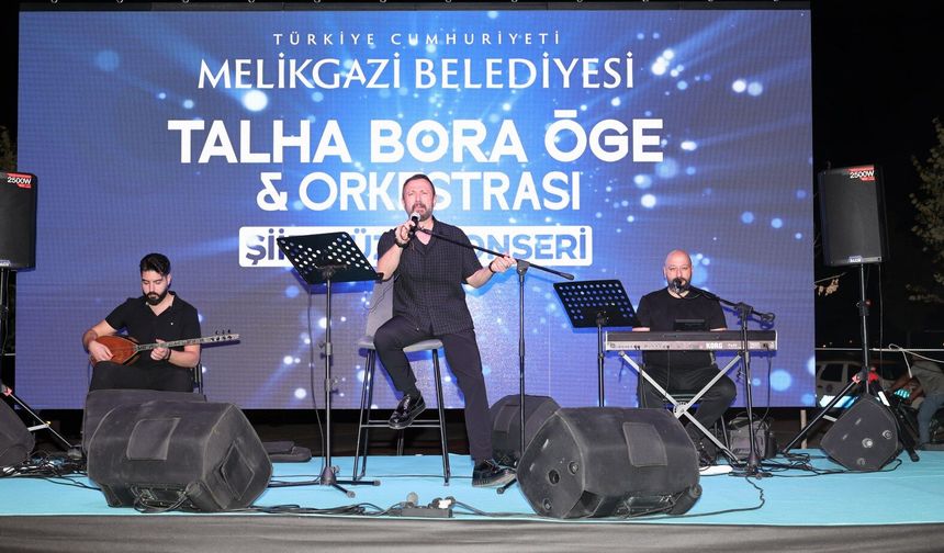 Melikgazi, Yine Güzel Bir Konsere Daha Ev Sahipliği Yaptı