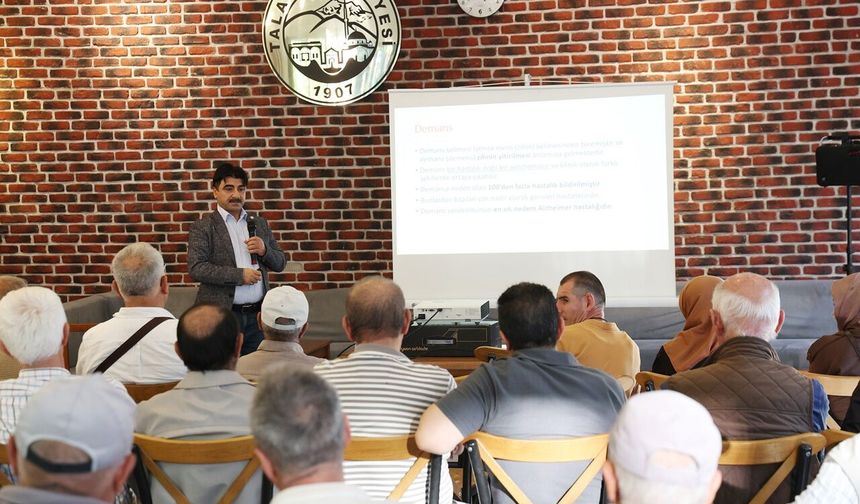 Talas’ta Alzheimer Bilgilendirme Programı