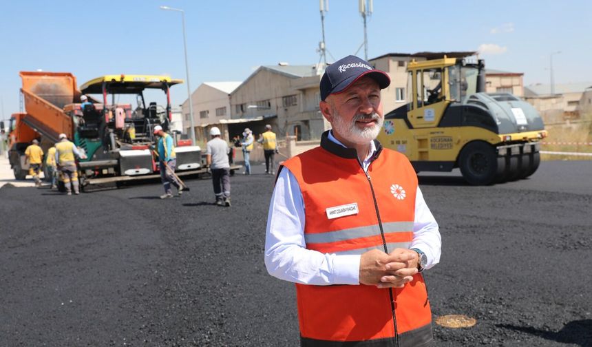 Kocasinan’ın Ulaşım Altyapısında Dönüşüm Hız Kesmeden Sürüyor