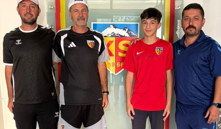 Sungur FK’lı Futbolcu Necmettin, Kayserispor’a Transfer Oldu