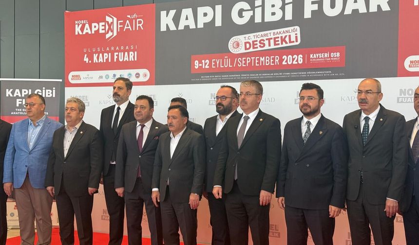 Vali Çiçek: “Türkiye’de Üretilen Her 10 Kapıdan 9'unu Kayseri Olarak Biz Üretiyoruz”