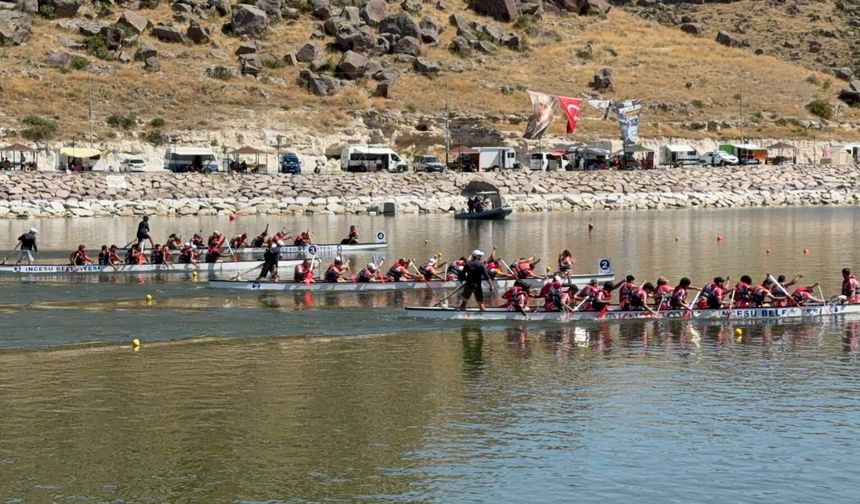 İncesu Dragon Boat’ta İkinci Gün Yarışları Başladı