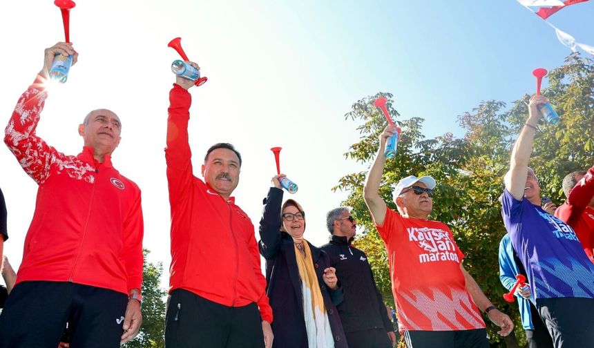 6. Uluslararası Kayseri Yarı Maratonu Tamamlandı