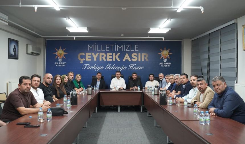 AK Parti Kayseri İl Teşkilatı Yürütme Kurulu'nda Değişiklik Yaşandı