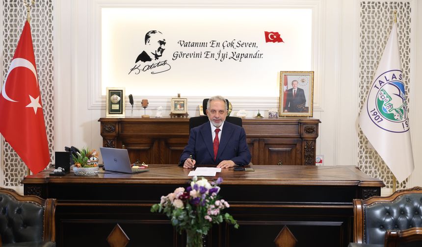 Başkan Yalçın'dan Cumhuriyet Bayramı Mesajı