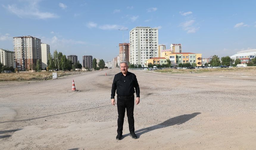 Melikgazi’de Trafiği Rahatlatacak Yeni Yol