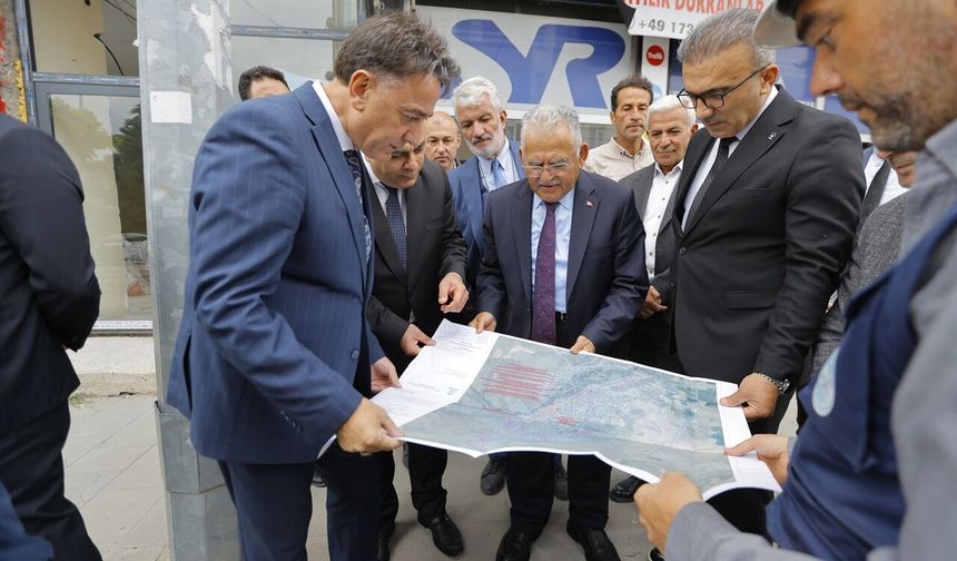 Başkan Büyükkılıç, Kaski Altyapı Çalışmalarını İnceledi