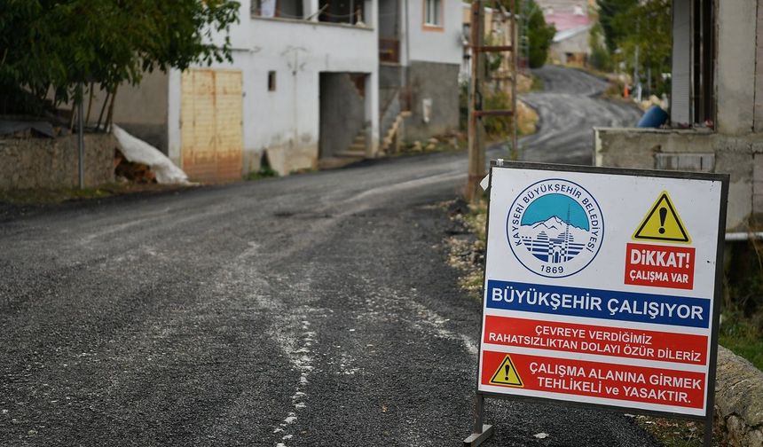 Kayseri Büyükşehir’den Sarız’a Ulaşım Yatırımı