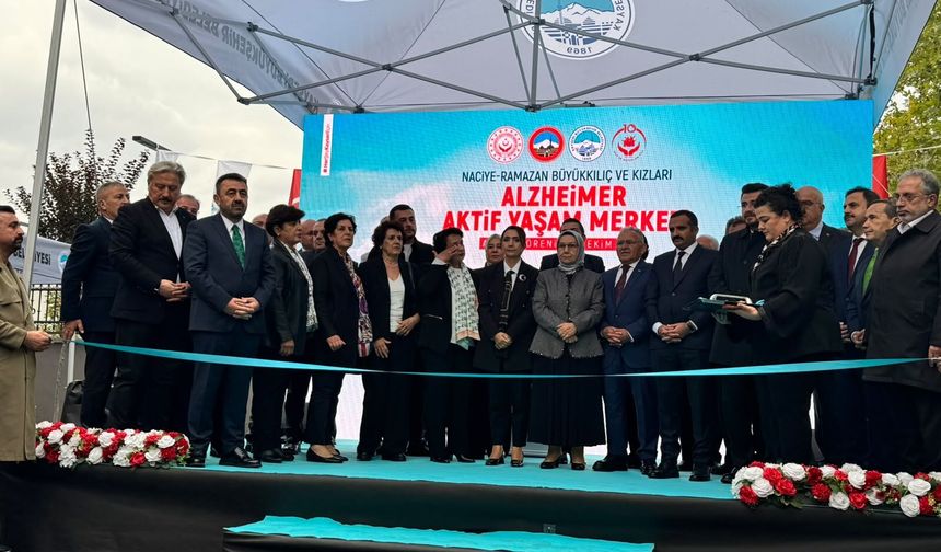 Kayseri’de Alzheimer Aktif Yaşam Merkezi açıldı