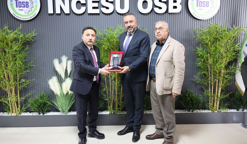 İncesu OSB’de Püsküllü Görevi Ateş’e Devretti